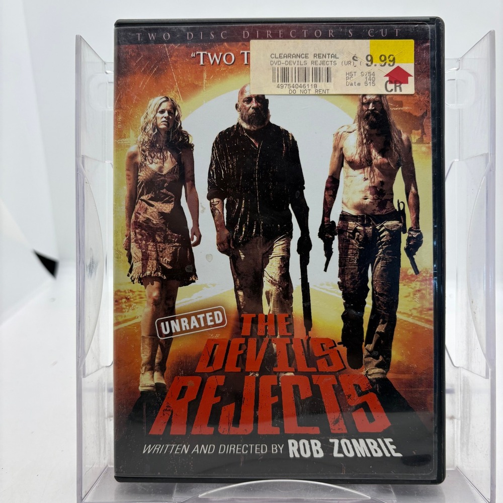 The Devils Rejects DVD Rob Zombie Unrated Directors Cut 2-Disc Set 2005 Movie